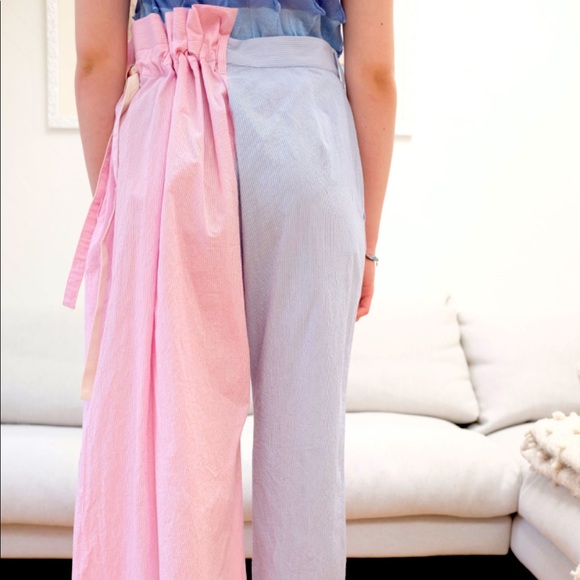 Eatable of Many Orders Tong Pants 2tone - Picture 2 of 9